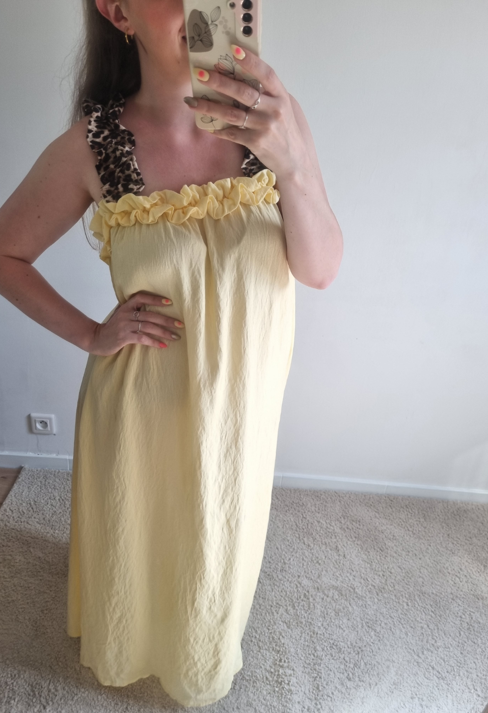 Robe Carole jaune