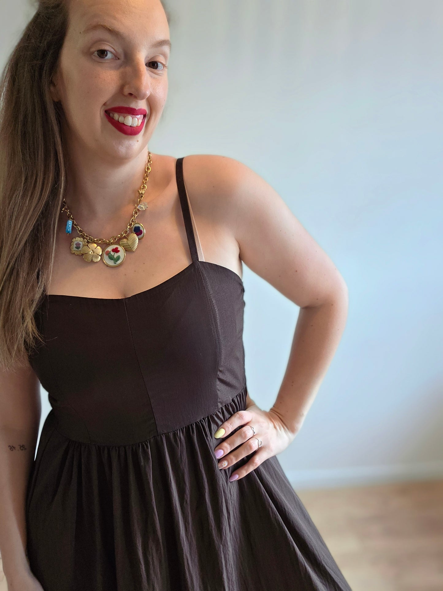 Robe Anna chocolat