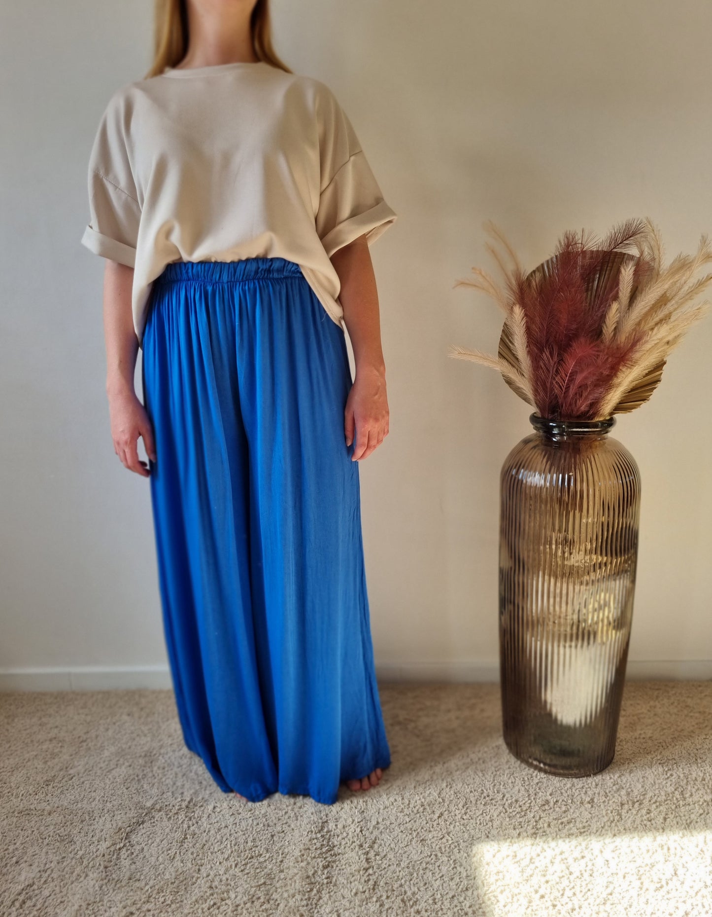 Pantalon Elisa Bleu