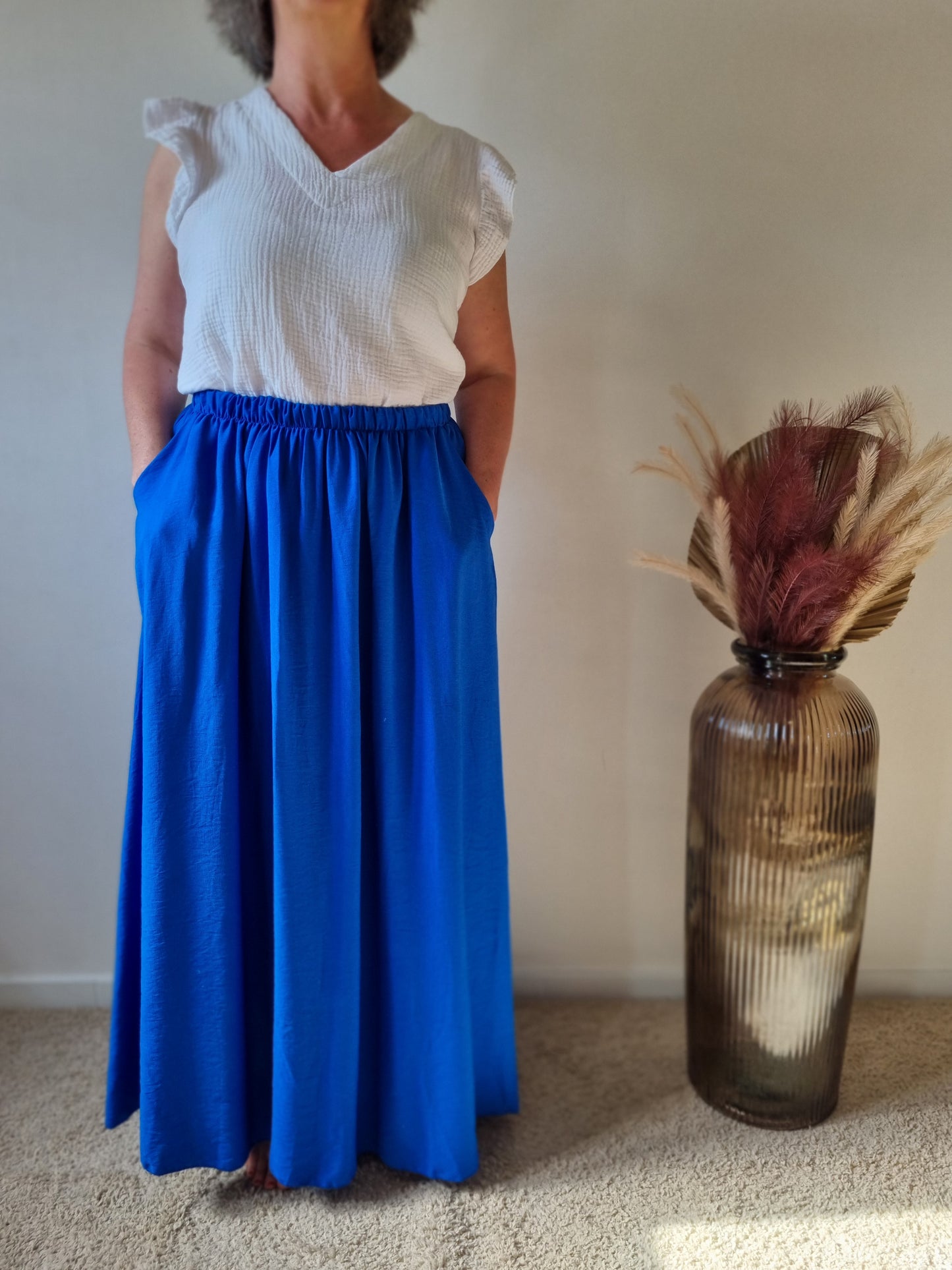 Jupe Angie Bleu roi