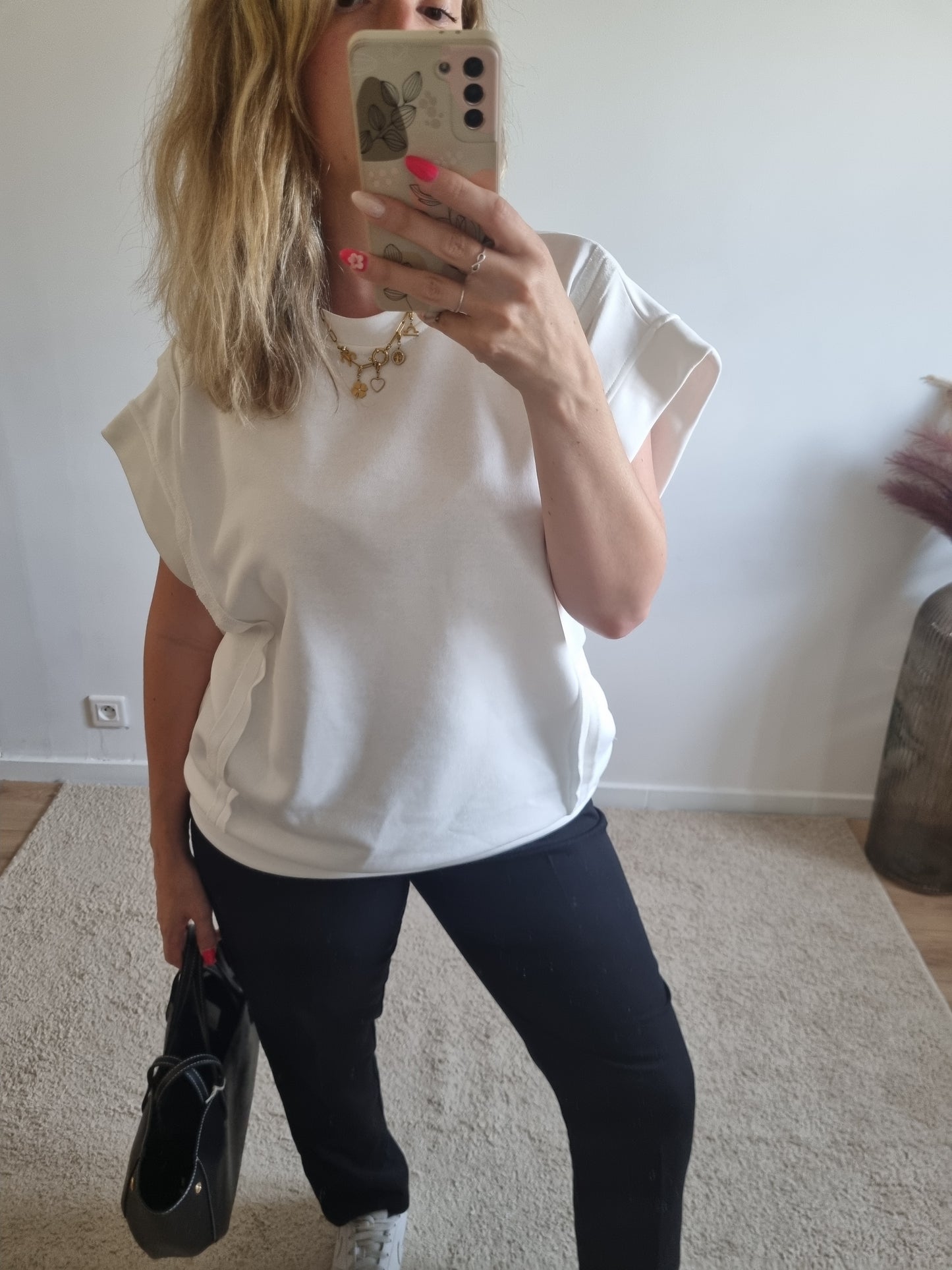 Top Noémie blanc