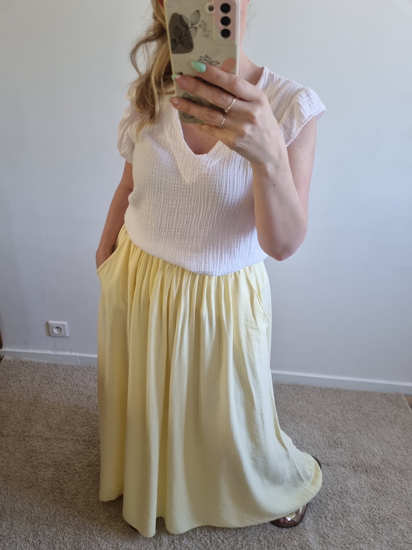 Jupe Angie jaune