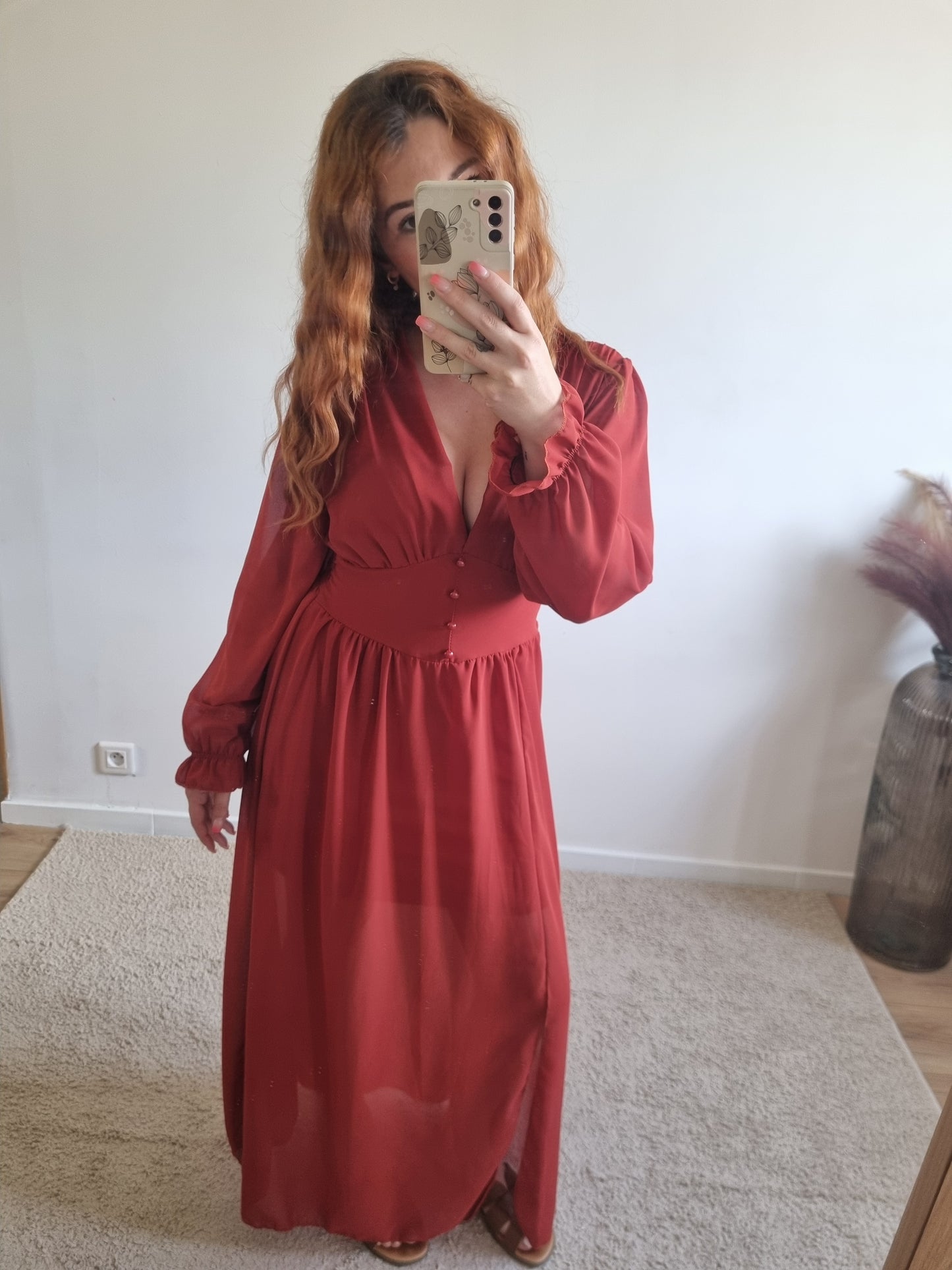Robe Flora Terracotta