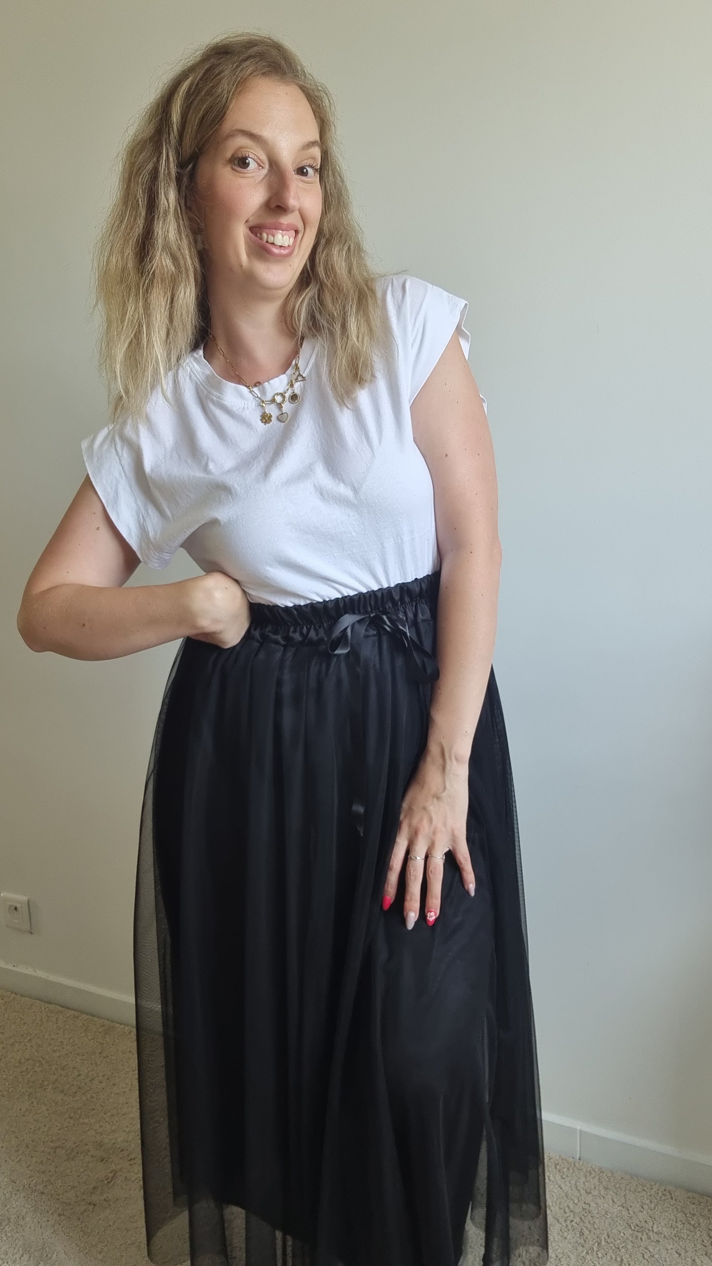 Top Florie blanc