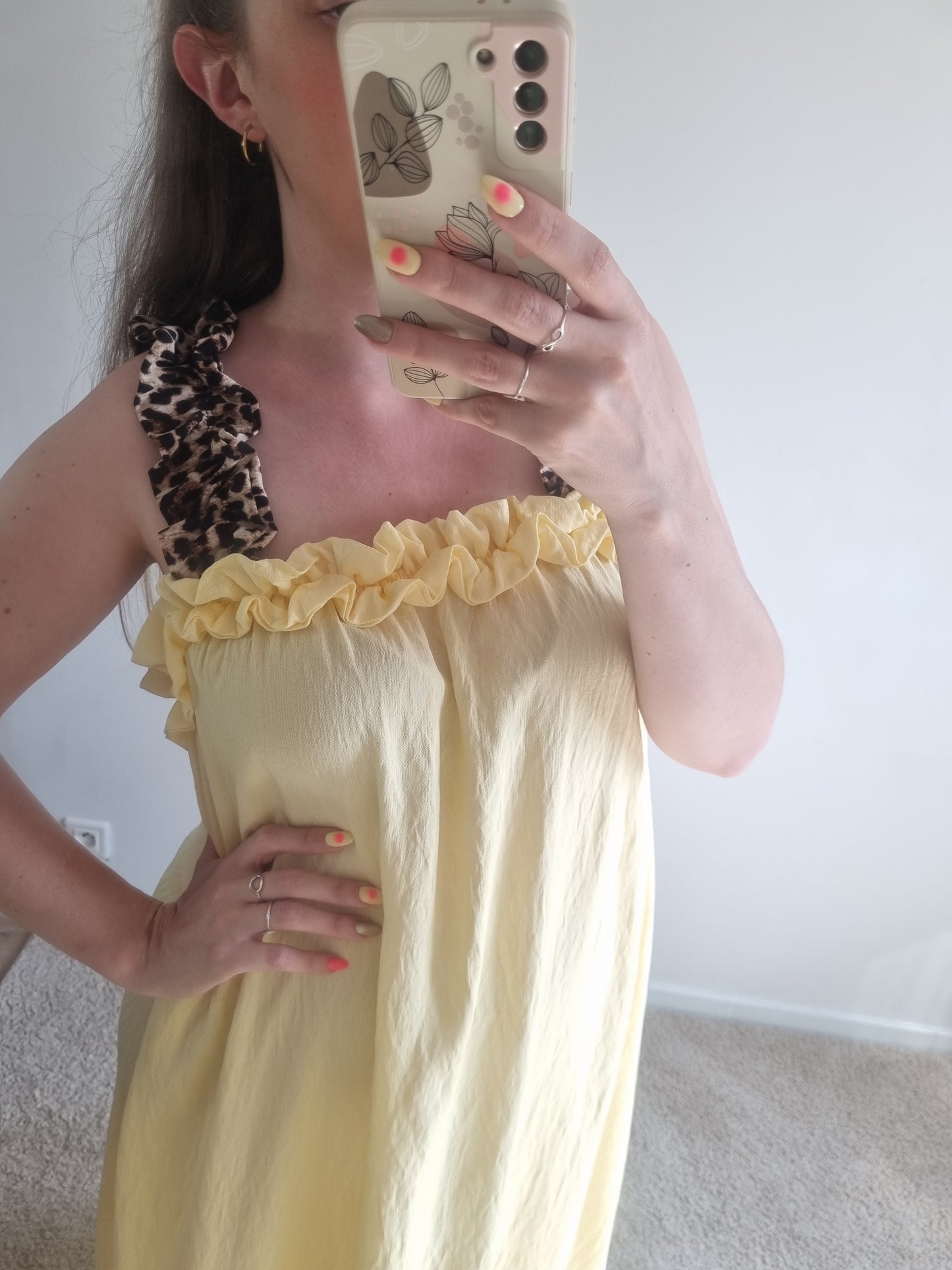 Robe Carole jaune