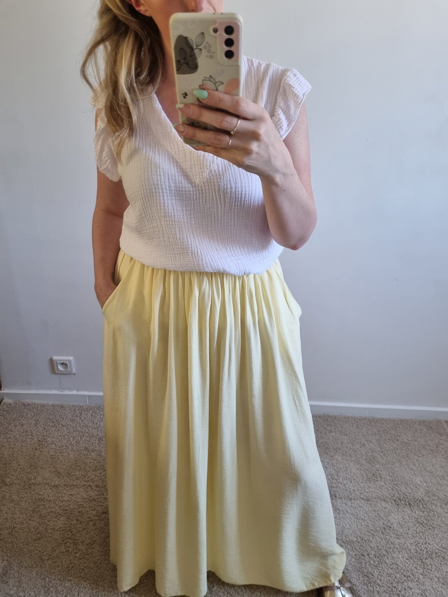 Jupe Angie jaune