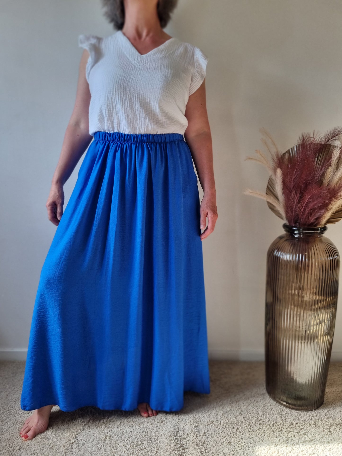 Jupe Angie Bleu roi