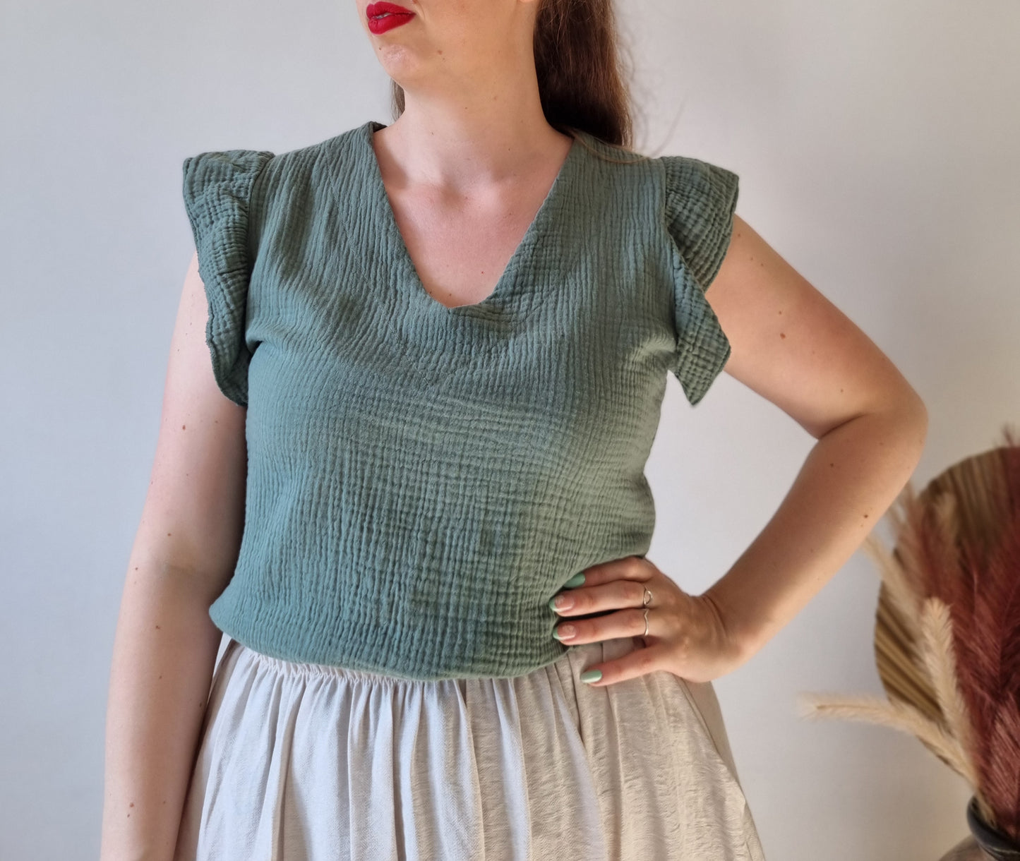Top Anaïs Kaki