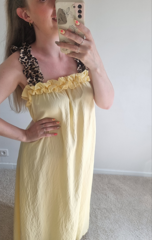 Robe Carole jaune