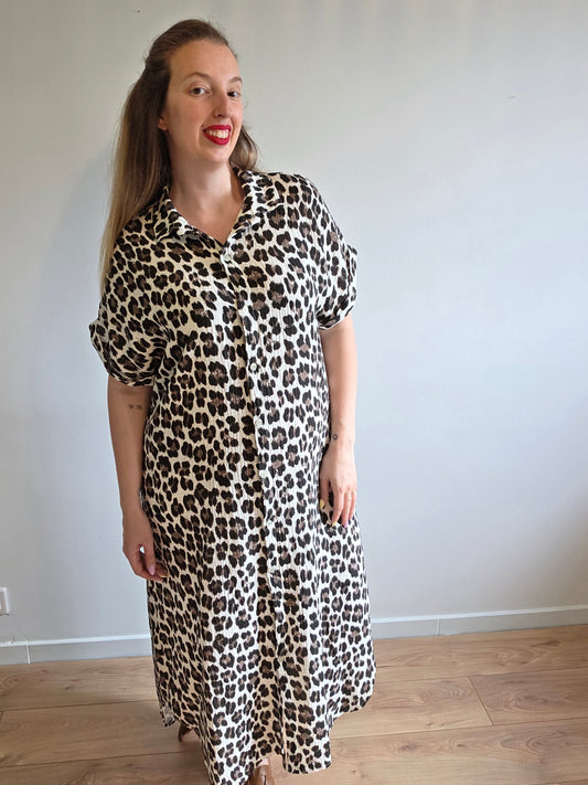 Robe Chemise Léopard 42/48