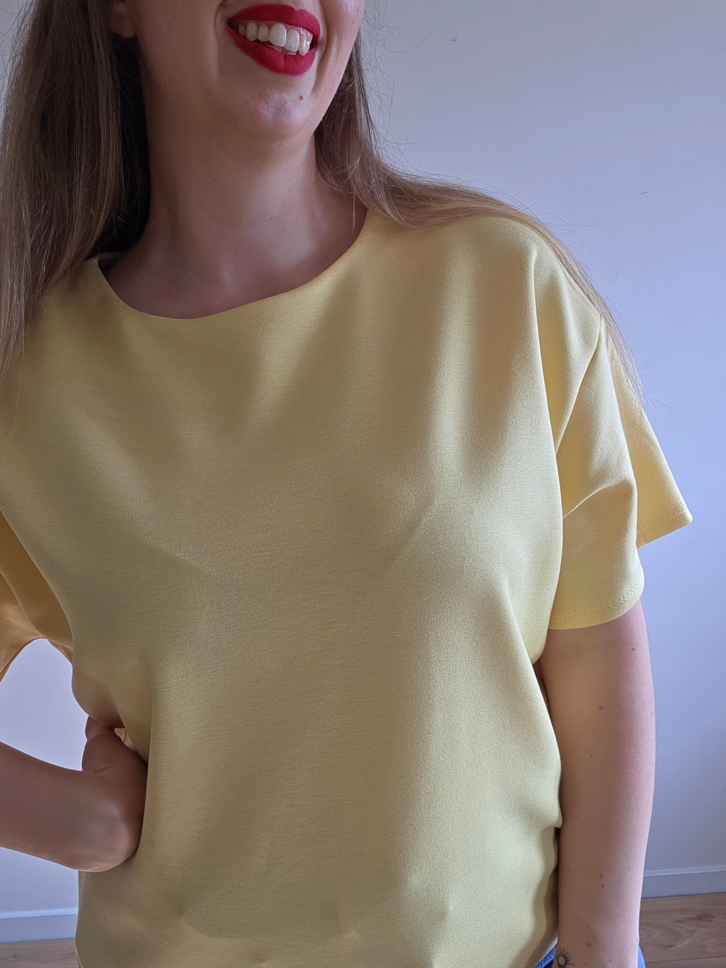 Top Julie Jaune