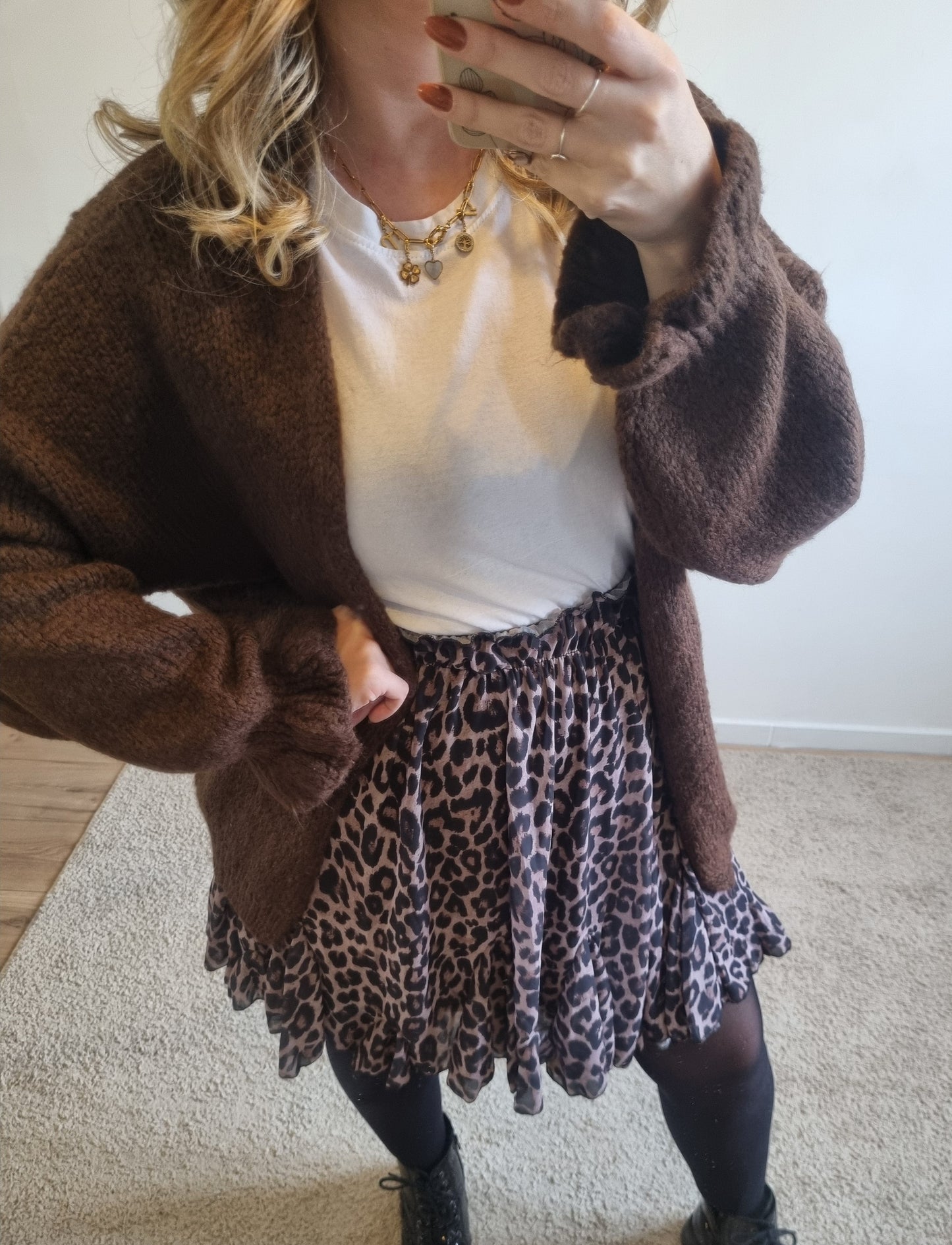 Gilet Mahé chocolat