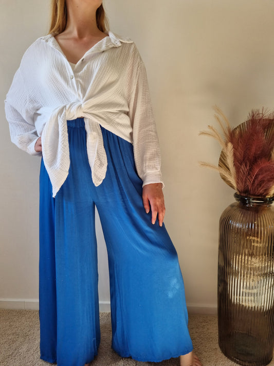 Pantalon Elisa Bleu