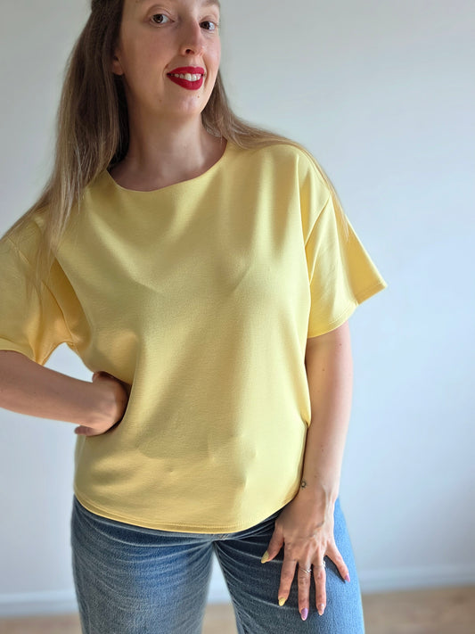 Top Julie Jaune