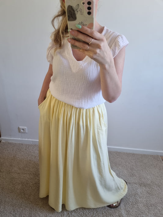 Jupe Angie jaune