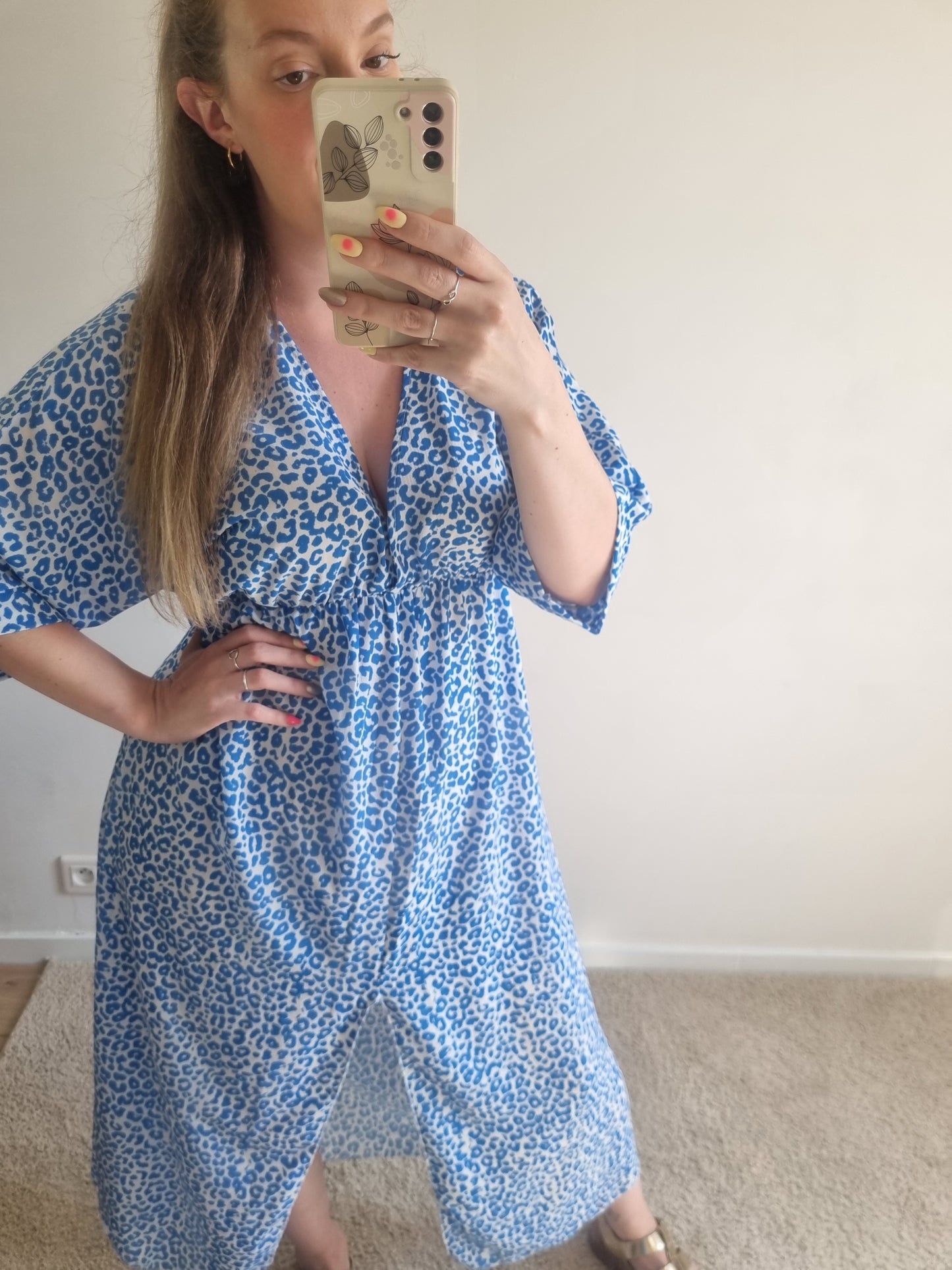 Robe Laeti bleu