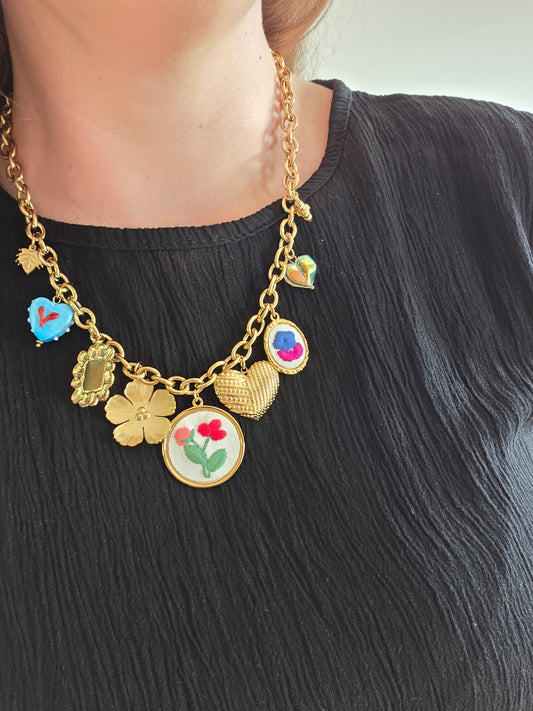 Collier breloques