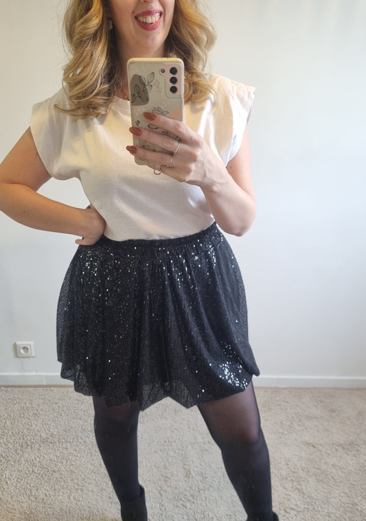 Jupe Ella à paillettes
