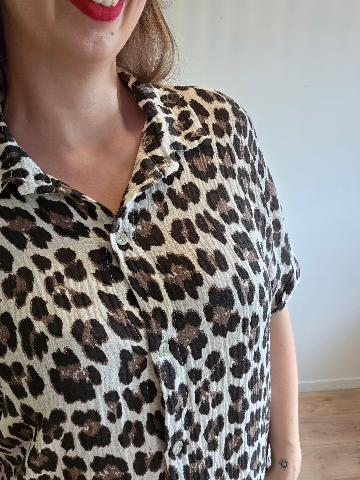 Robe Chemise Léopard 42/48