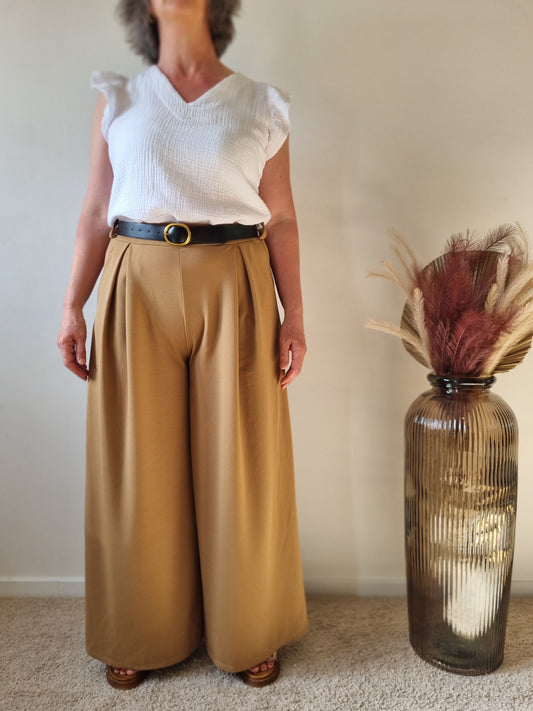 Pantalon Agnès Camel