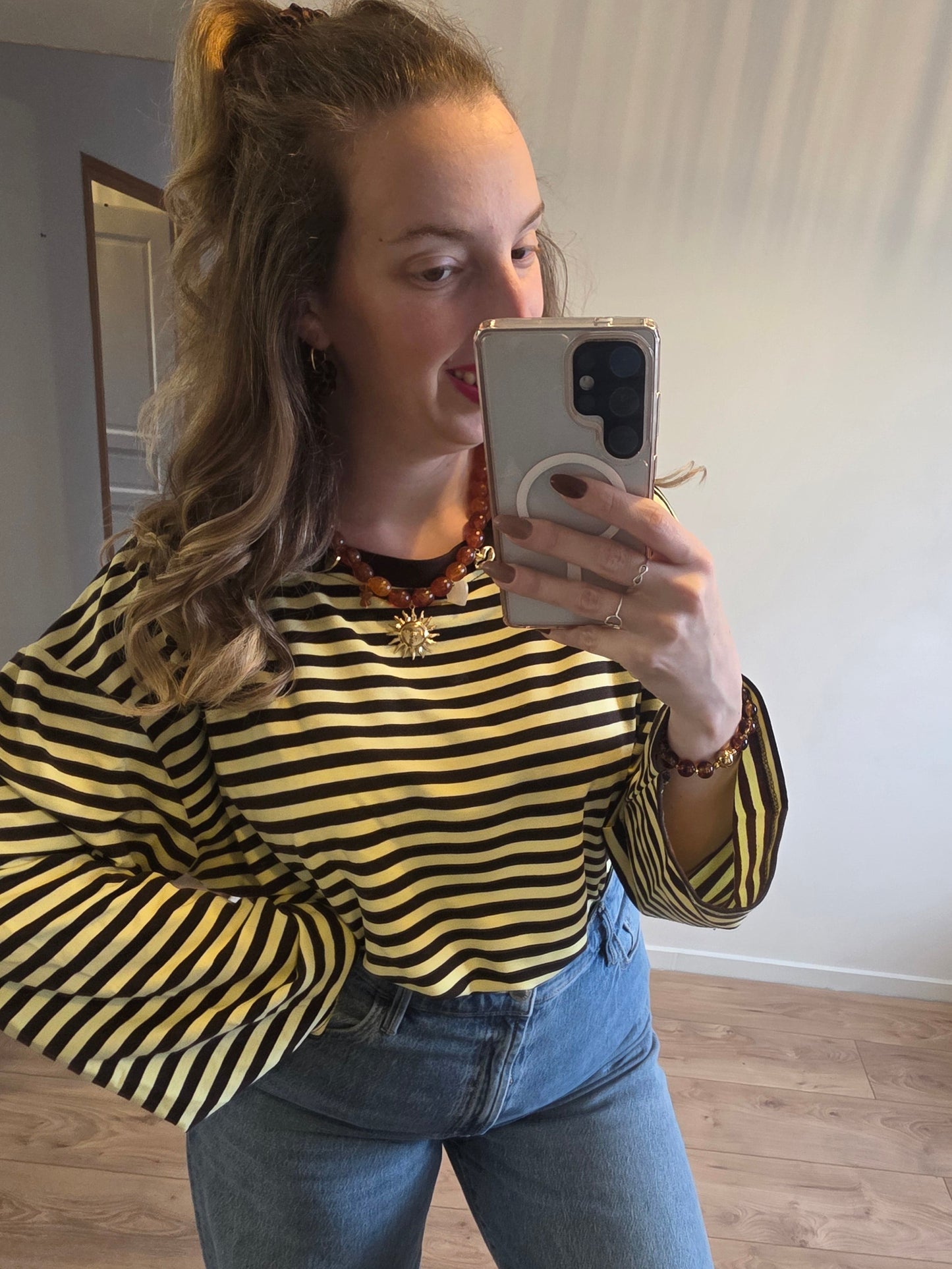 Top Romy jaune