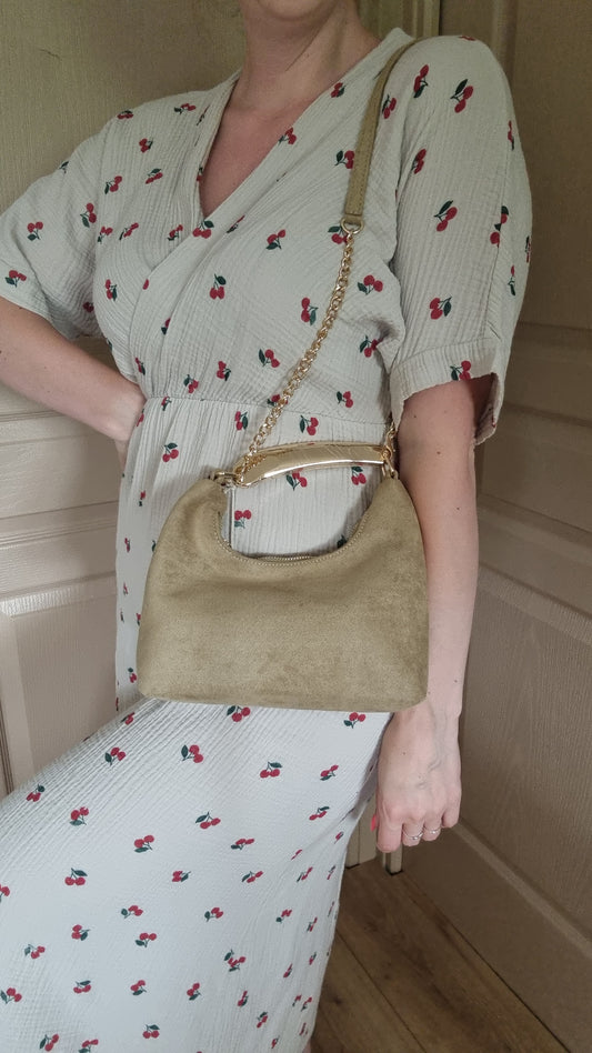 Sac Clémence beige