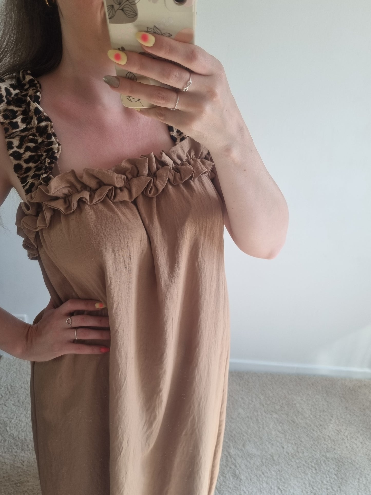 Robe Carole camel