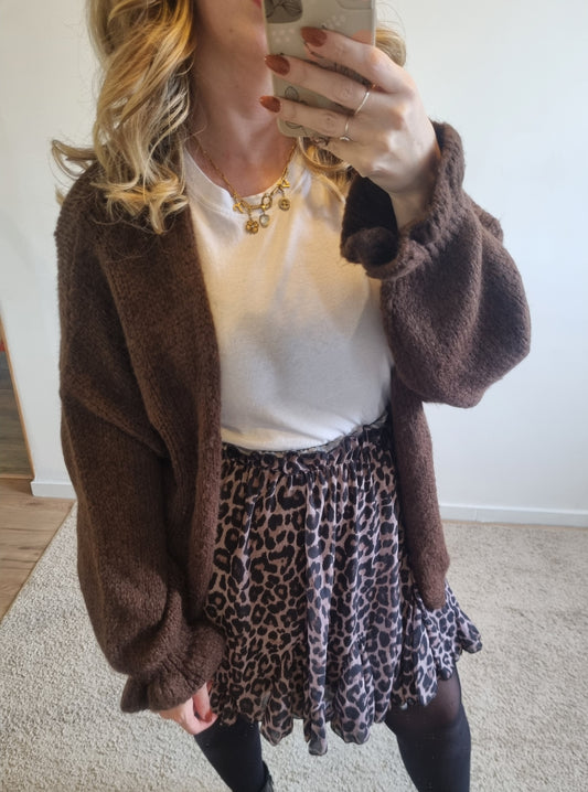 Gilet Mahé chocolat